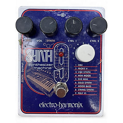 Used Electro-Harmonix SYNTH9 Synthesizer Effect Pedal