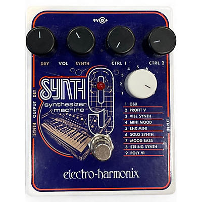 Used Electro-Harmonix SYNTH9 Synthesizer Effect Pedal