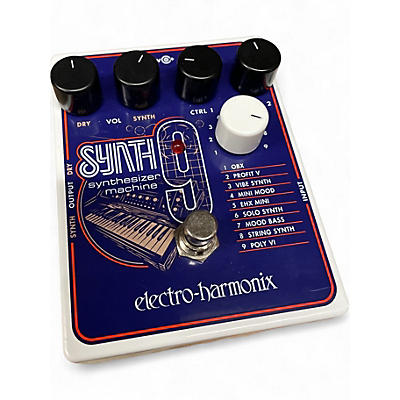 Used Electro-Harmonix SYNTH9 Synthesizer Effect Pedal