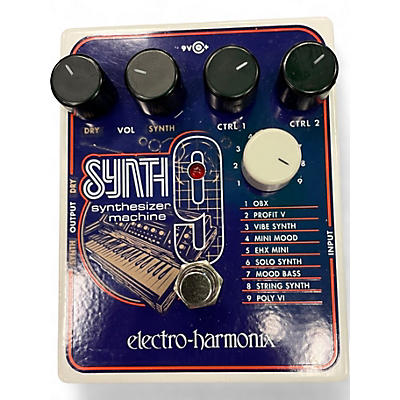 Used Electro-Harmonix SYNTH9 Synthesizer Effect Pedal