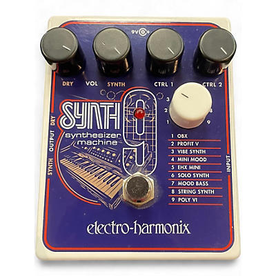 Used Electro-Harmonix SYNTH9 Synthesizer Effect Pedal