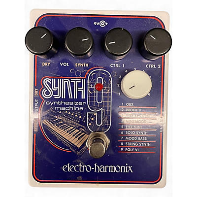 Used Electro-Harmonix SYNTH9 Synthesizer Effect Pedal