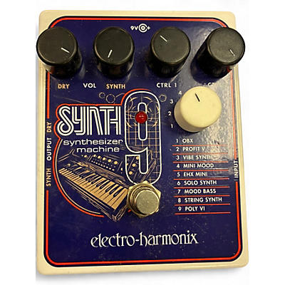 Used Electro-Harmonix SYNTH9 Synthesizer Effect Pedal