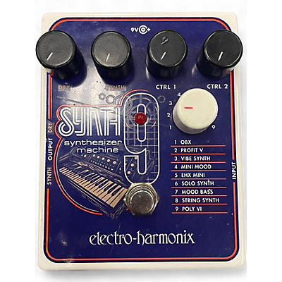 Used Electro-Harmonix SYNTH9 Synthesizer Effect Pedal