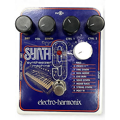 Used Electro-Harmonix SYNTH9 Synthesizer Effect Pedal