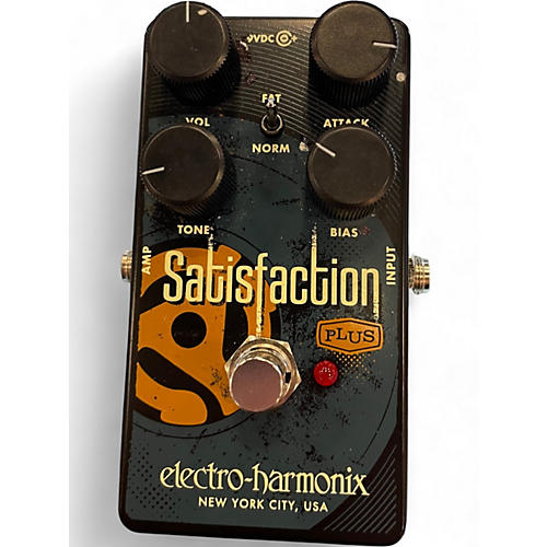 Used Electro-Harmonix Satisfaction Fuzz Effect Pedal