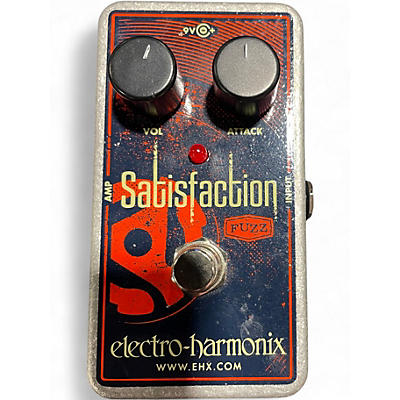 Used Electro-Harmonix Satisfaction Fuzz Effect Pedal