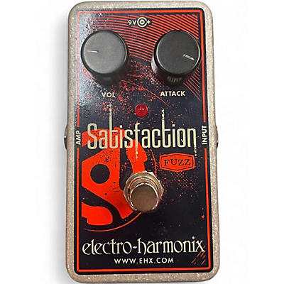 Used Electro-Harmonix Satisfaction Fuzz Effect Pedal