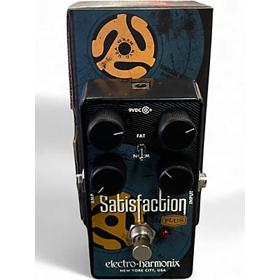 Used Electro-Harmonix Satisfaction Fuzz Effect Pedal