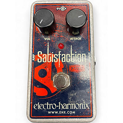 Used Electro-Harmonix Satisfaction Fuzz Effect Pedal