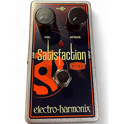 Used Electro-Harmonix Satisfaction Fuzz Effect Pedal