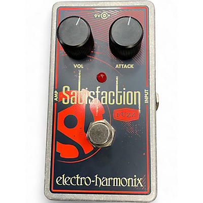 Used Electro-Harmonix Satisfaction Fuzz Effect Pedal