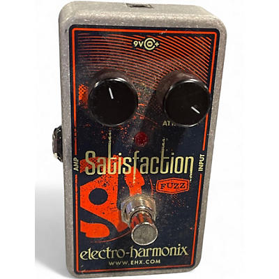 Used Electro-Harmonix Satisfaction Fuzz Effect Pedal