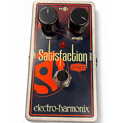 Used Electro-Harmonix Satisfaction Fuzz Effect Pedal