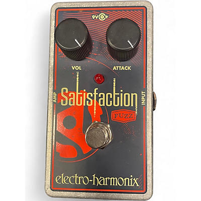 Used Electro-Harmonix Satisfaction Fuzz Effect Pedal