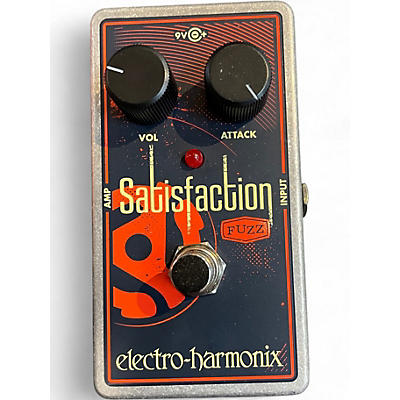 Used Electro-Harmonix Satisfaction Fuzz Effect Pedal