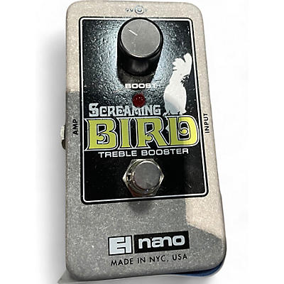 Electro-Harmonix Used Electro-Harmonix Screaming Bird Treble Booster Effect Pedal