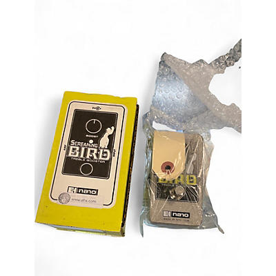 Used Electro-Harmonix Screaming Bird Treble Booster Effect Pedal