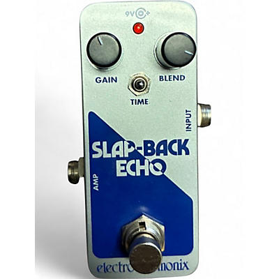 Used Electro-Harmonix Slap Back Echo Effect Pedal