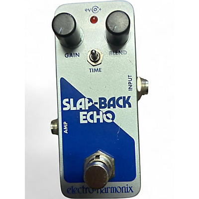 Used Electro-Harmonix Slap Back Echo Effect Pedal
