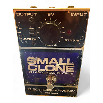 Used Electro-Harmonix Small Clone Analog Chorus Effect Pedal