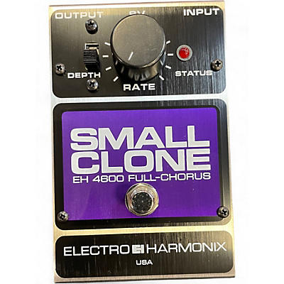 Used Electro-Harmonix Small Clone Analog Chorus Effect Pedal
