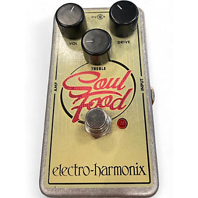 Used Electro-Harmonix Soul Food Overdrive Effect Pedal