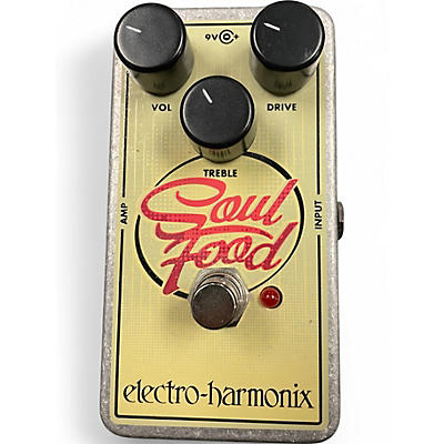 Used Electro-Harmonix Soul Food Overdrive Effect Pedal
