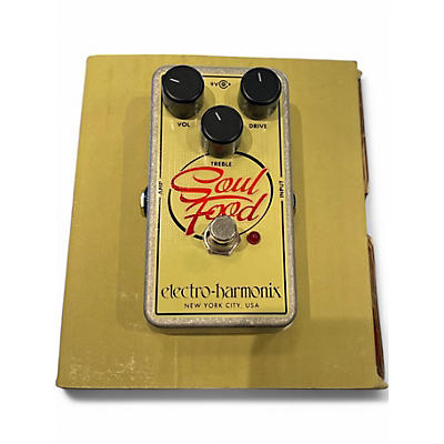 Used Electro-Harmonix Soul Food Overdrive Effect Pedal