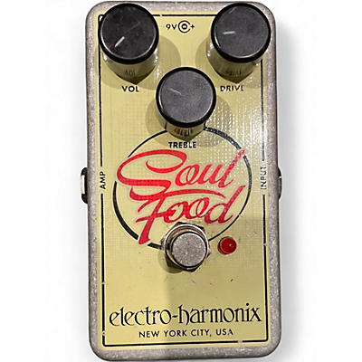 Used Electro-Harmonix Soul Food Overdrive Effect Pedal