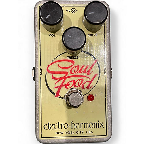 Used Electro-Harmonix Soul Food Overdrive Effect Pedal