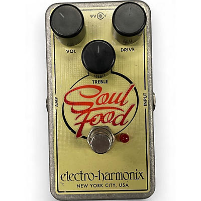 Used Electro-Harmonix Soul Food Overdrive Effect Pedal