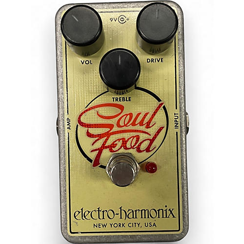 Used Electro-Harmonix Soul Food Overdrive Effect Pedal
