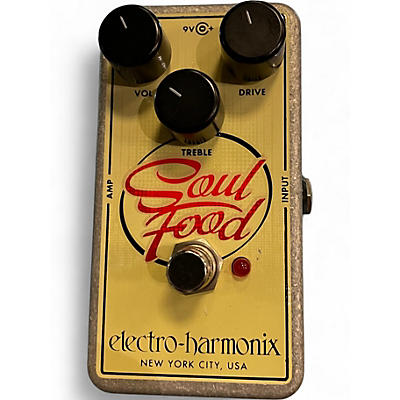 Used Electro-Harmonix Soul Food Overdrive Effect Pedal