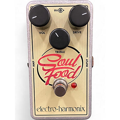 Used Electro-Harmonix Soul Food Overdrive Effect Pedal