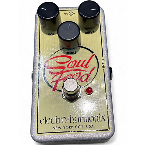 Used Electro-Harmonix Soul Food Overdrive Effect Pedal