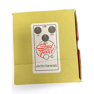 Used Electro-Harmonix Soul Food Overdrive Effect Pedal