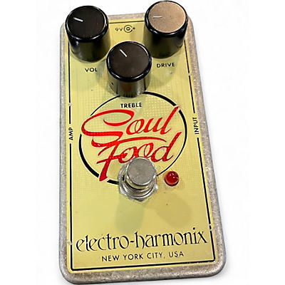 Used Electro-Harmonix Soul Food Overdrive Effect Pedal