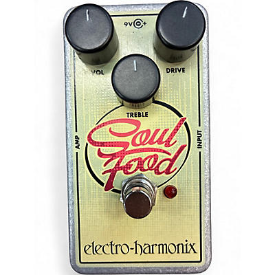 Used Electro-Harmonix Soul Food Overdrive Effect Pedal