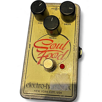 Used Electro-Harmonix Soul Food Overdrive Effect Pedal