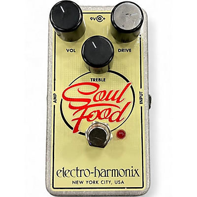 Used Electro-Harmonix Soul Food Overdrive Effect Pedal