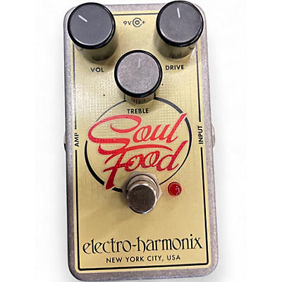 Used Electro-Harmonix Soul Food Overdrive Effect Pedal