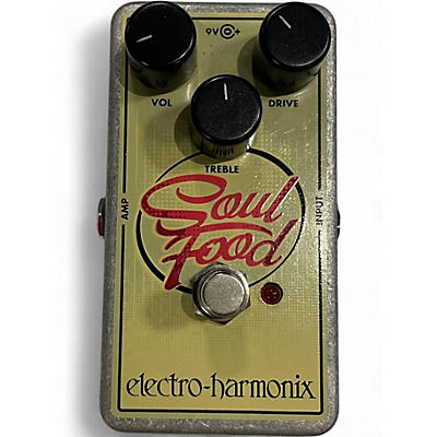 Used Electro-Harmonix Soul Food Overdrive Effect Pedal