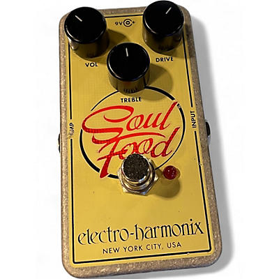 Used Electro-Harmonix Soul Food Overdrive Effect Pedal