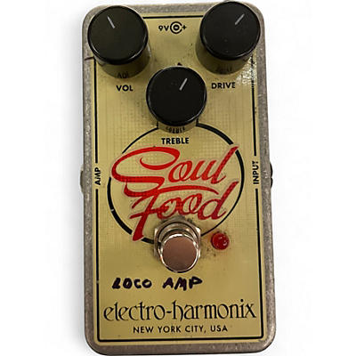 Used Electro-Harmonix Soul Food Overdrive Effect Pedal