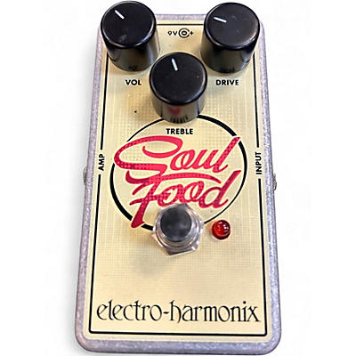 Used Electro-Harmonix Soul Food Overdrive Effect Pedal