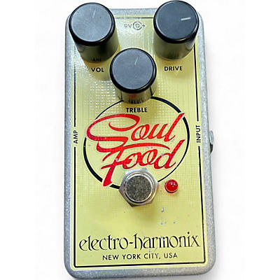 Used Electro-Harmonix Soul Food Overdrive Effect Pedal