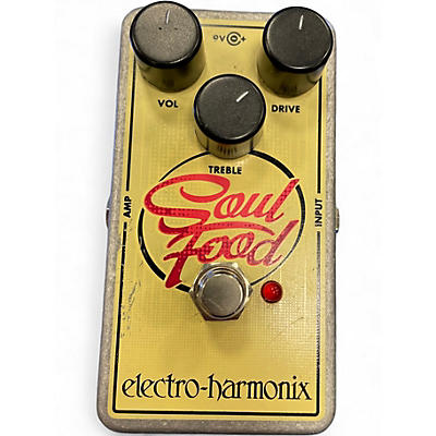 Used Electro-Harmonix Soul Food Overdrive Effect Pedal