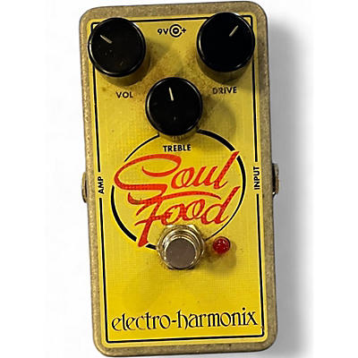 Used Electro-Harmonix Soul Food Overdrive Effect Pedal