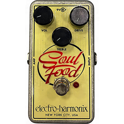 Used Electro-Harmonix Soul Food Overdrive Effect Pedal